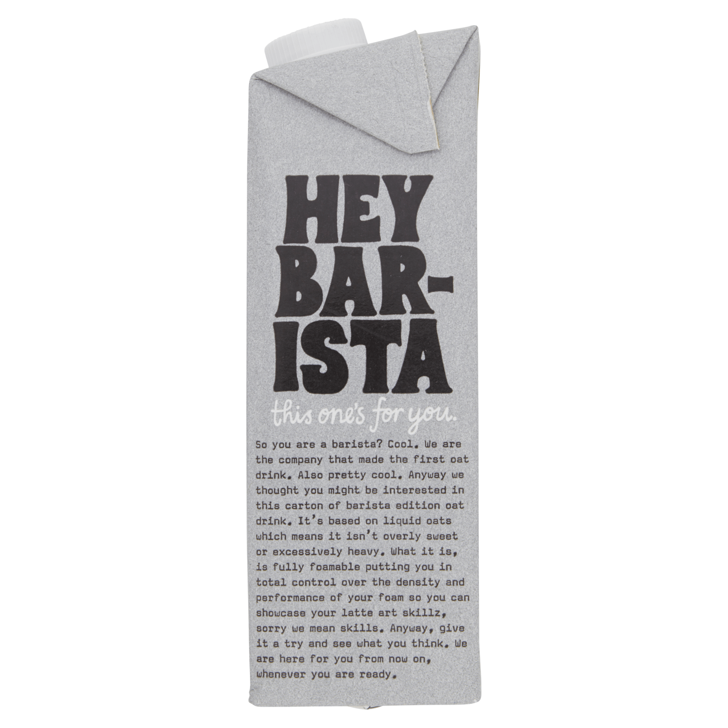 Oatly! Oat Drink Barista Edition 1L - UK Food & Drink - 7394376616228