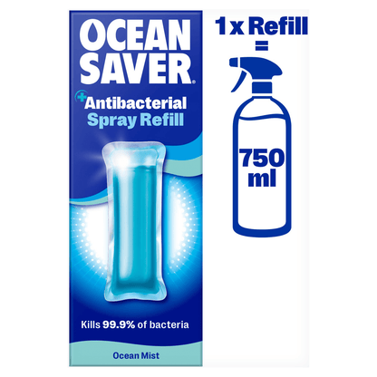 Oceansaver Anti - Bac Power - Cleaning EcoDrops Ocean Mist 10ml - UK Food & Drink - 5060727260069