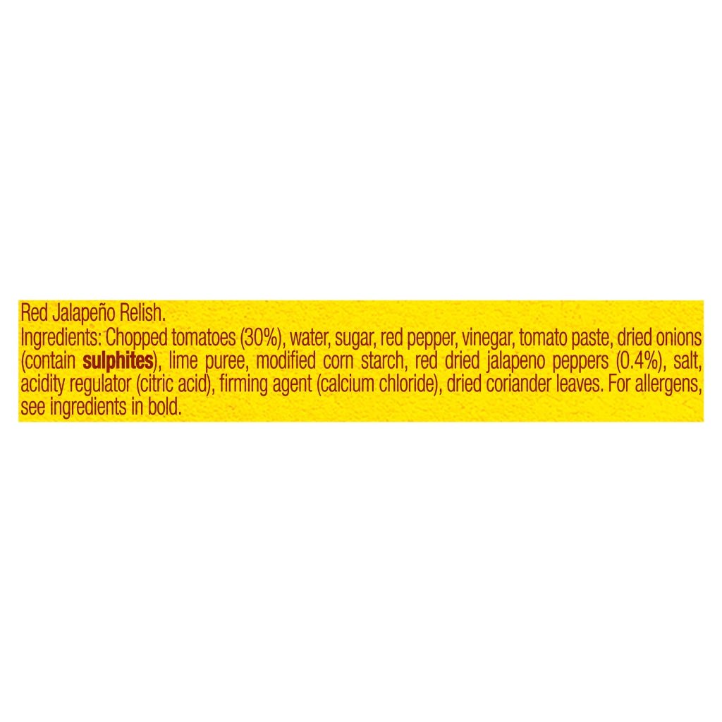 Oep Street Vibes Red Jalapeno Salsa - UK Food & Drink - 8410076422125