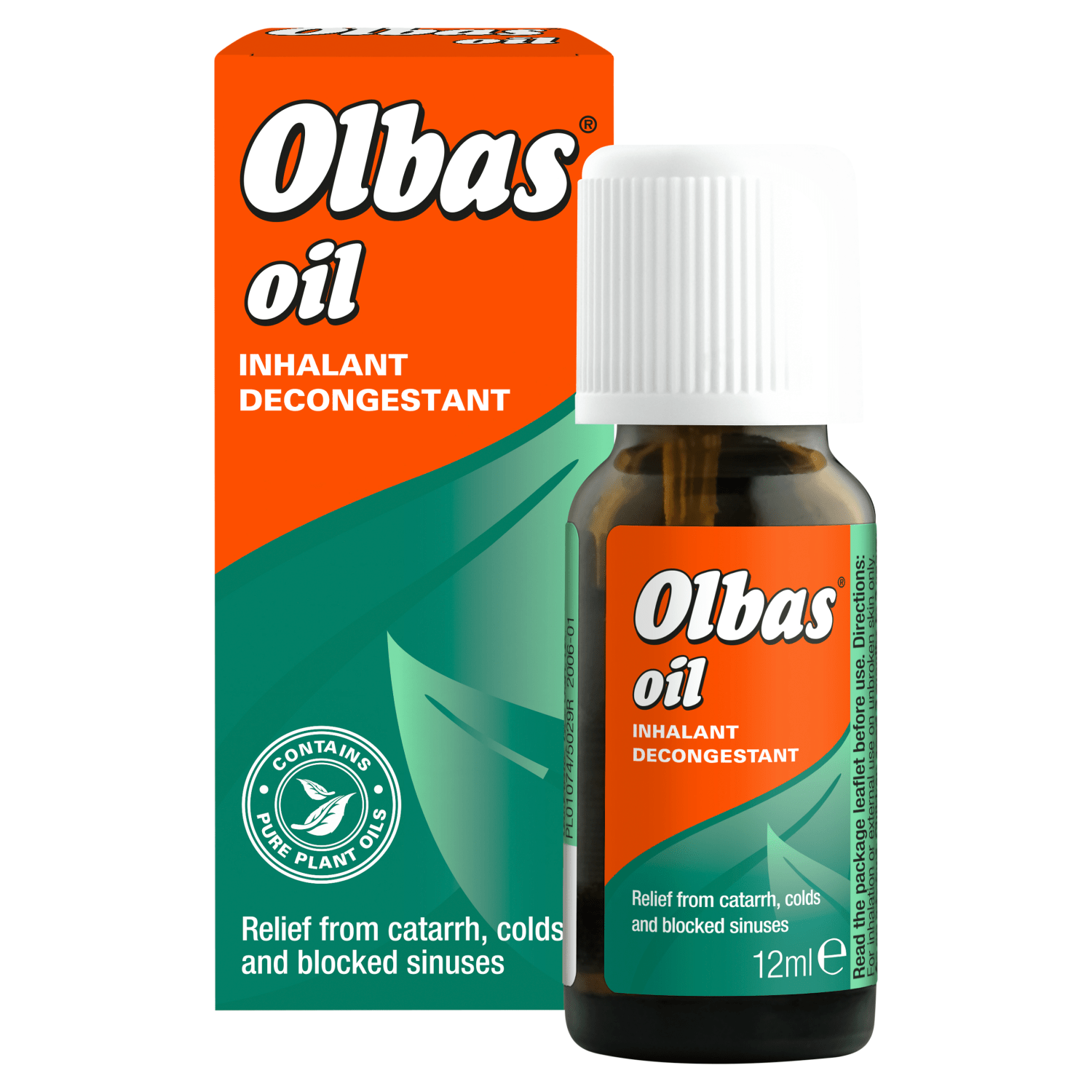 Olbas Oil Inhalant Decongestant 12ml - UK Food & Drink - 5000477671180