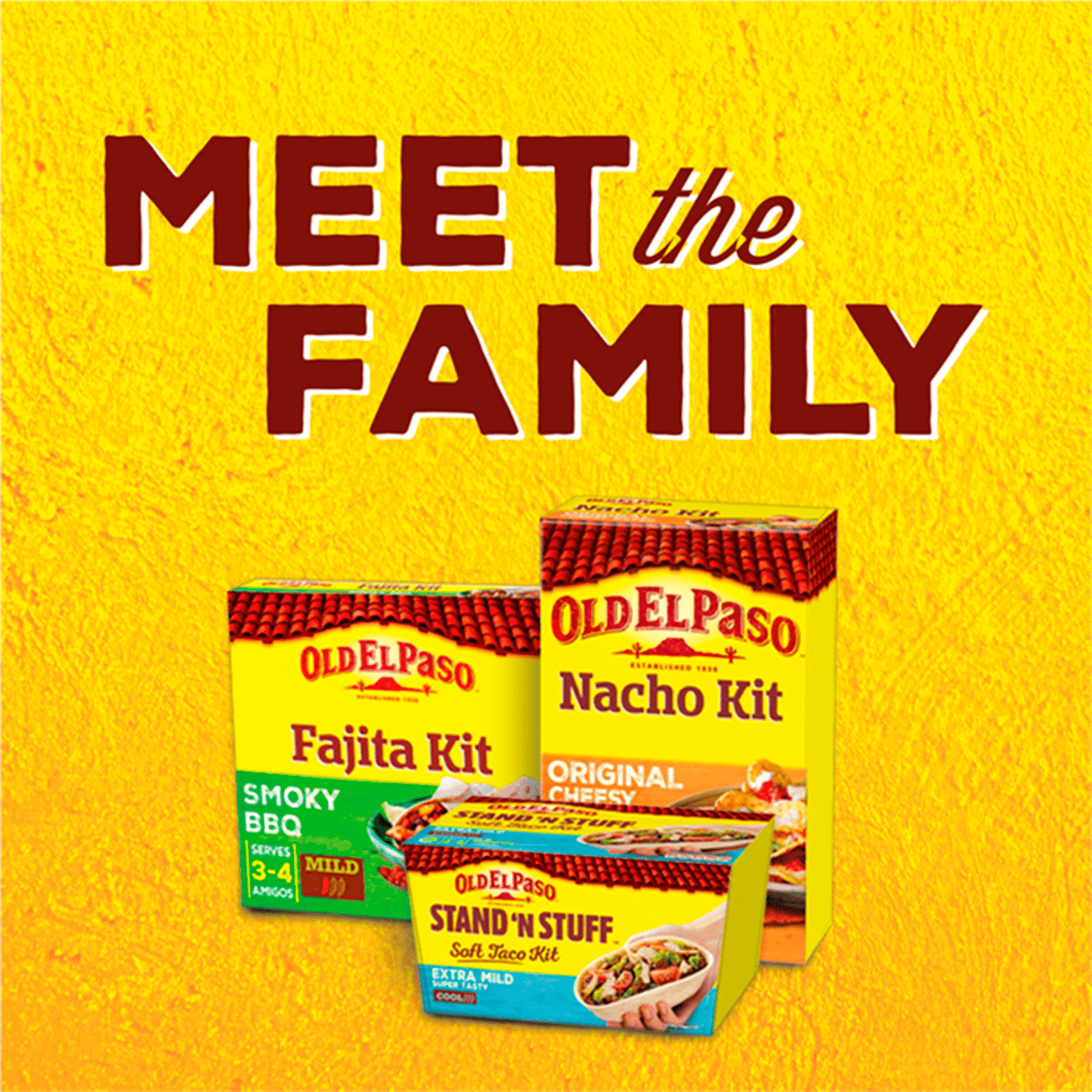 Old El Paso Extra Mild Fajita Kit 476g - UK Food & Drink - 8410076471475