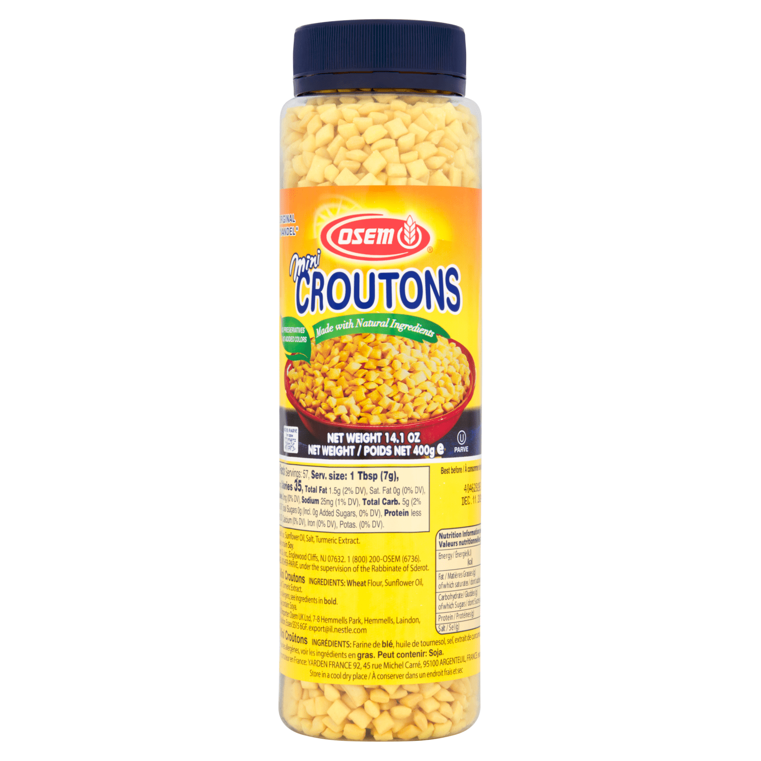 Osem Mini Croutons 400g - UK Food & Drink - 77544297807