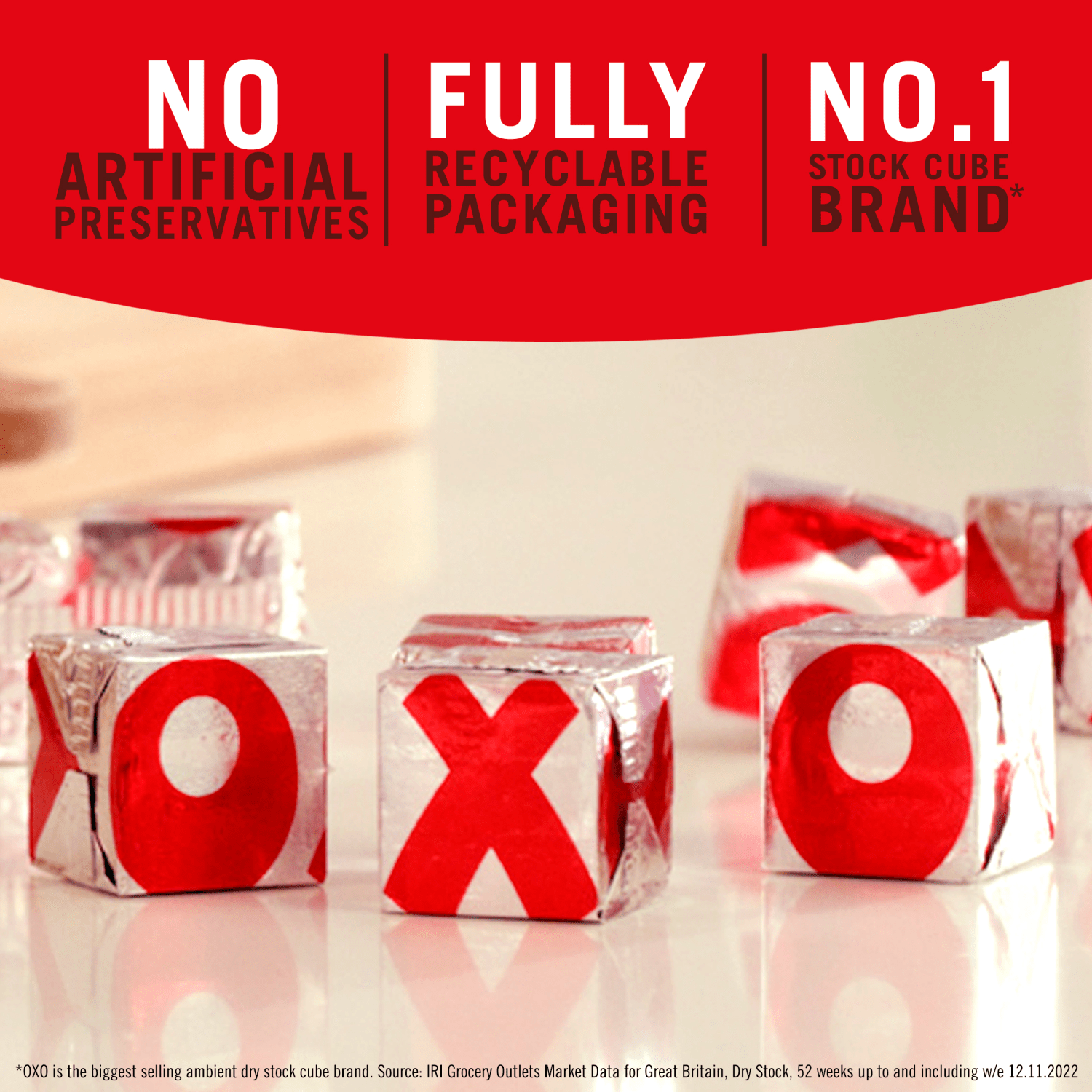 OXO Beef Stock Cubes 24 - UK Food & Drink - 5000175411194