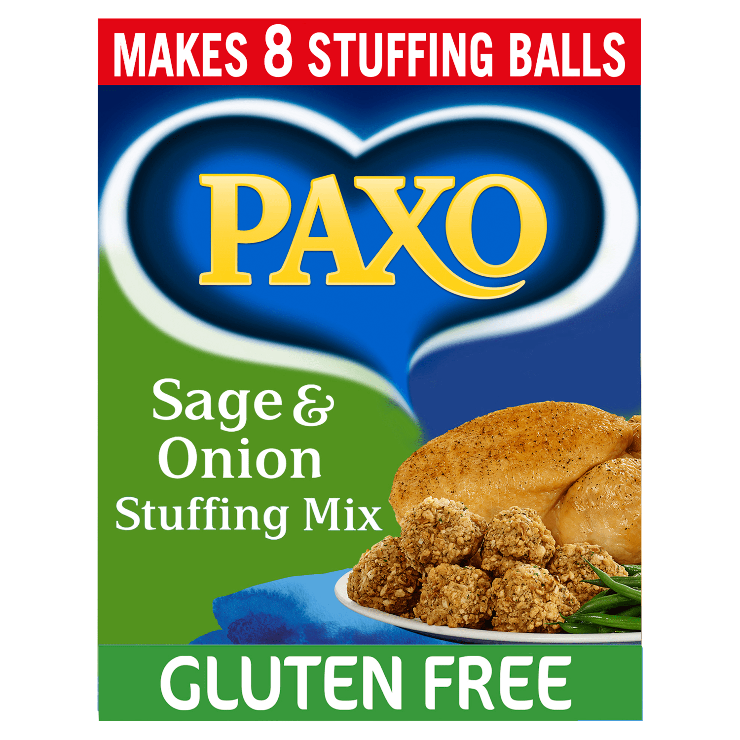 Paxo Gluten Free Sage & Onion Stuffing Mix 150g - UK Food & Drink - 5000354907661