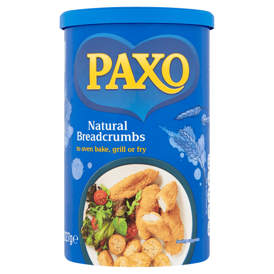 Paxo Natural Breadcrumbs 227g - UK Food & Drink - 5019989101801