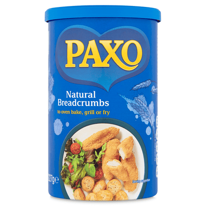 Paxo Natural Breadcrumbs 227g - UK Food & Drink - 5019989101801