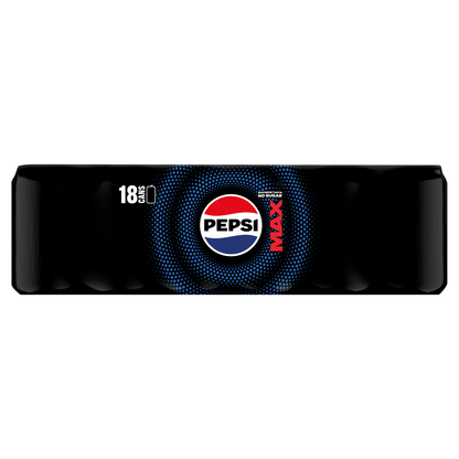 Pepsi Max 18 x 330ml (6.2kg) - UK Food & Drink - 4060800308986