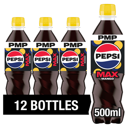 Pepsi Max Mango 500ml - UK Food & Drink - 4062139015894