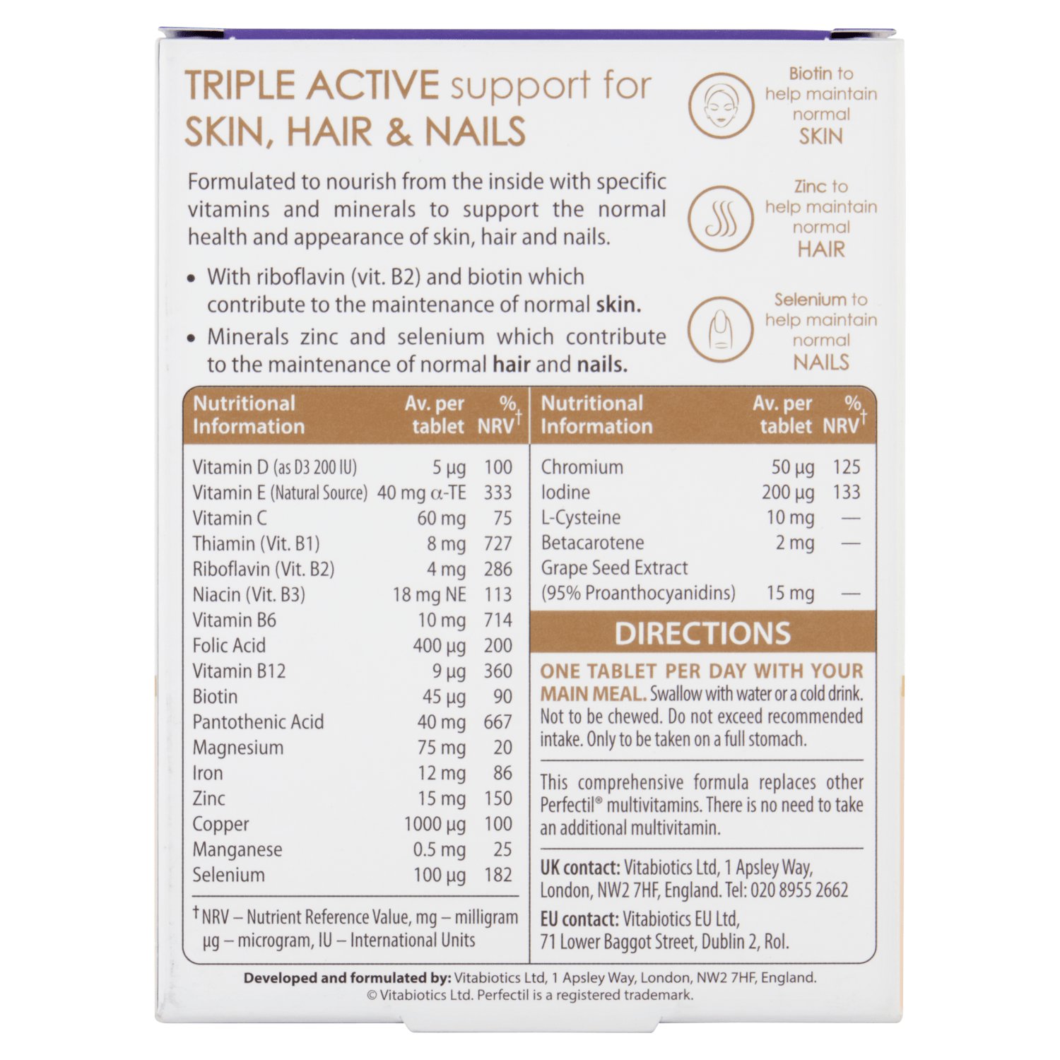 Perfectil Original 90 Tablets - UK Food & Drink - 5021265223305