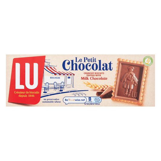 Petit Ecolier Milk Chocolate Topping Biscuits 150 Gr - UK Food & Drink - 7622201503635