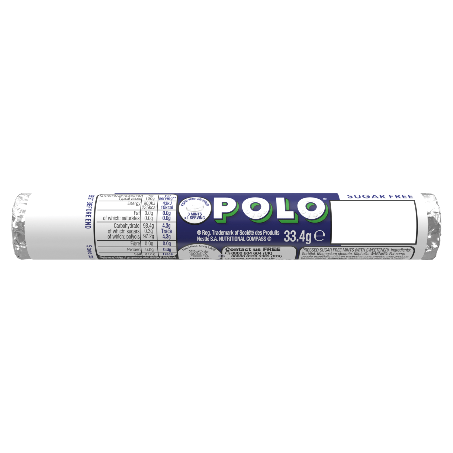 Polo Sugar Free 33.4g - UK Food & Drink - 50251797