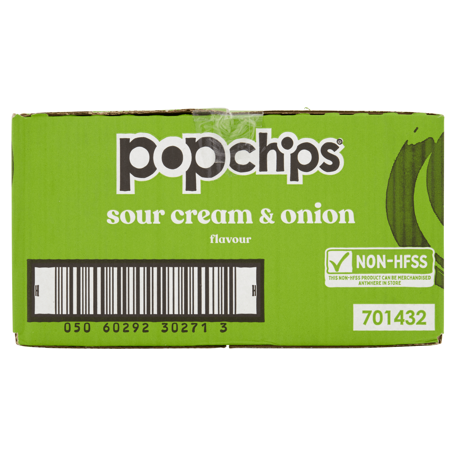 Popchips Sour Cream & Onion Flavour Potato Snacks 23g - UK Food & Drink - 5060292302706