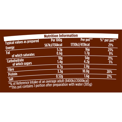Pot Noodle Beef & Tomato Flavour 90g - UK Food & Drink - 5000118203497