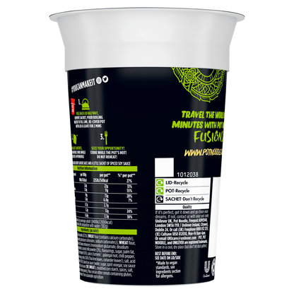 Pot Noodle Fusions Thai Green Curry Flavour 117g - UK Food & Drink - 8720182064363