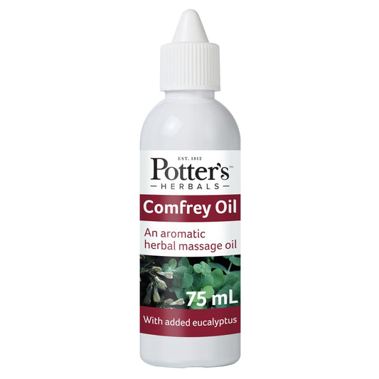 Potters Comfrey Oil with Eucalyptus - UK Food & Drink - 5014734364159