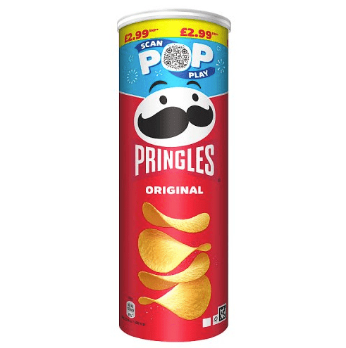 Pringles Original PM 2.99 165G - UK Food & Drink - 5053990178407