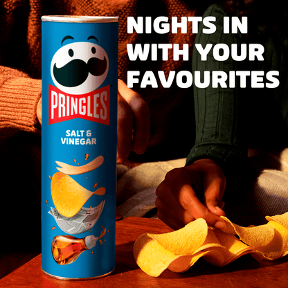 Pringles Salt & Vinegar 165g - UK Food & Drink - 5053990127733