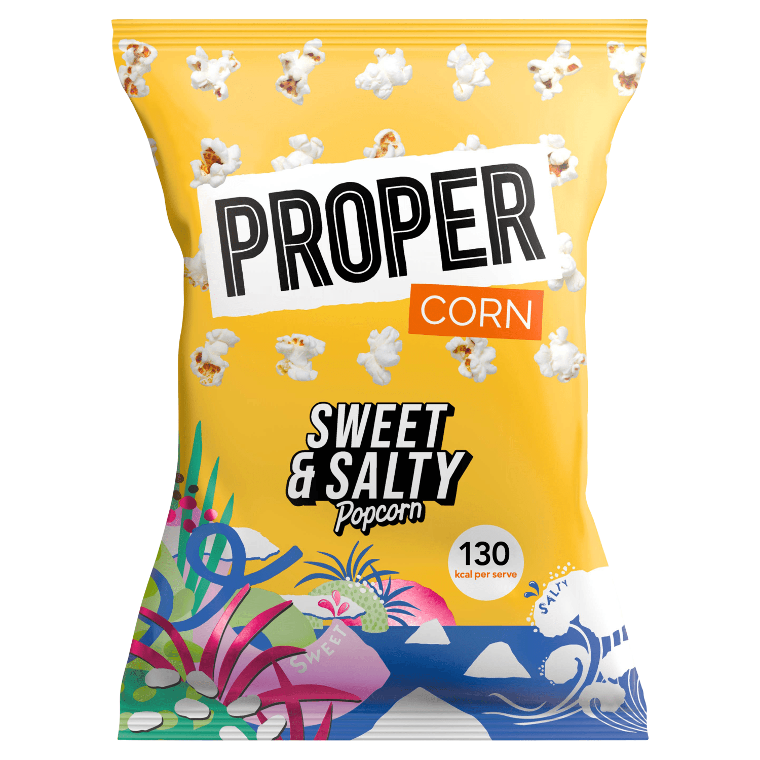 Propercorn Sweet & Salty Popcorn 90g - UK Food & Drink - 5060283760072