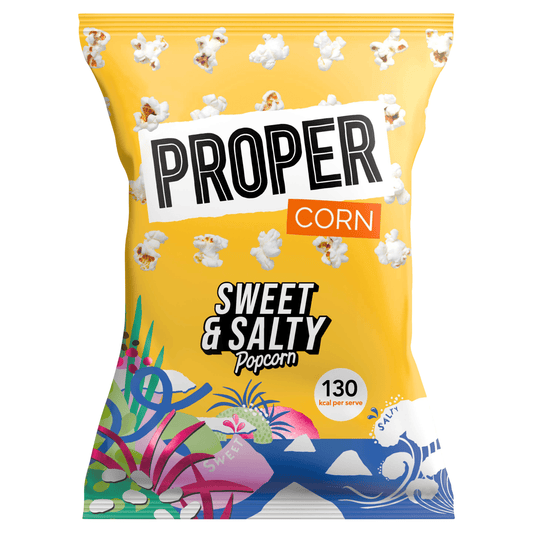 Propercorn Sweet & Salty Popcorn 90g - UK Food & Drink - 5060283760072