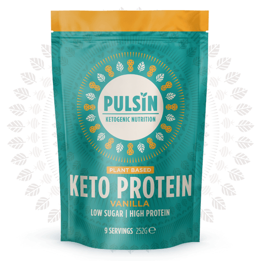 Pulsin Vanilla Keto Protein Powder - UK Food & Drink - 5060142012137