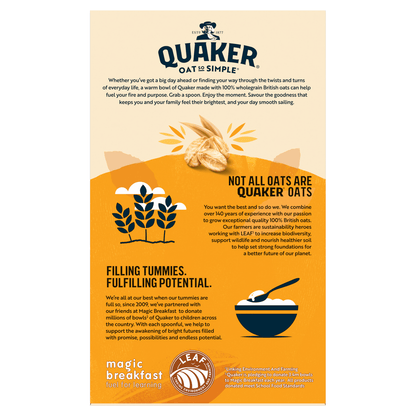 Quaker Oat So Simple Golden Syrup Porridge Sachets 6 x 36g - UK Food & Drink - 5000108031789