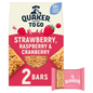 Quaker Porridge To Go Mixed Berries Breakfast Bars 2x55g - UK Food & Drink - 5000108033226