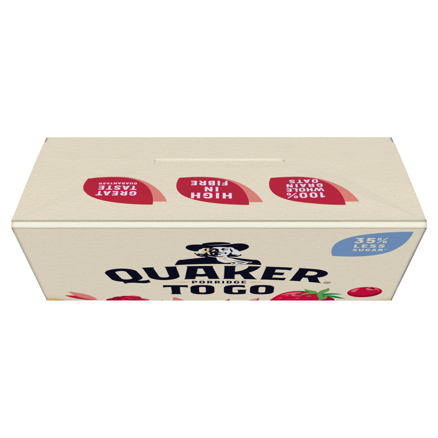 Quaker Porridge To Go Mixed Berries Breakfast Bars 2x55g - UK Food & Drink - 5000108033226