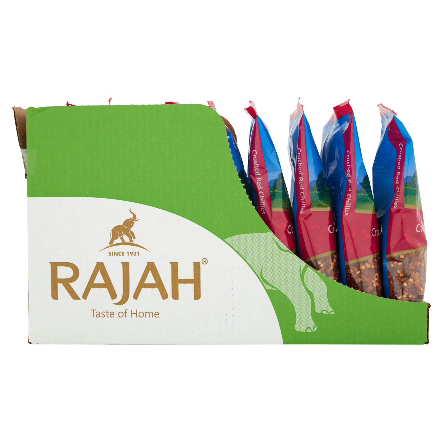 Rajah Crushed Red Chillies 200g - UK Food & Drink - 5015821145866