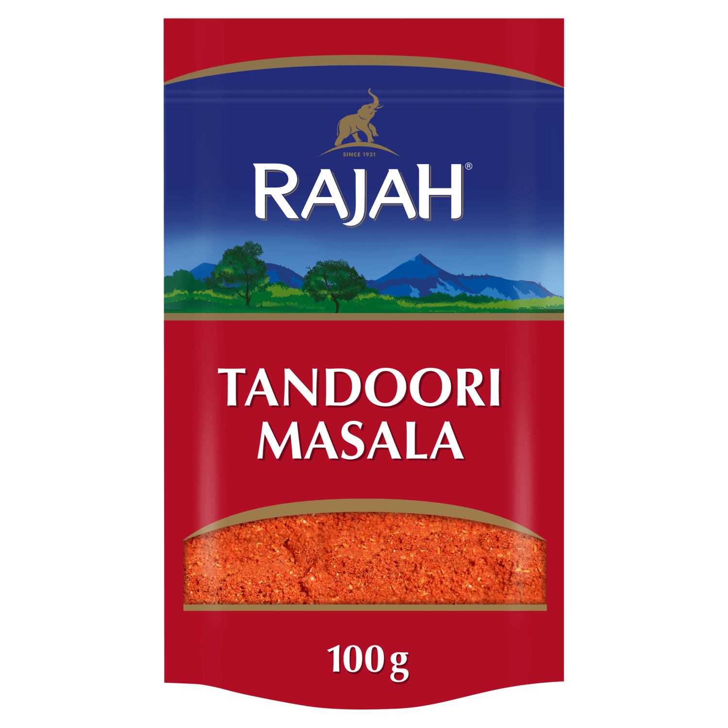Rajah Tandoori Masala 100g - UK Food & Drink - 5015821144807