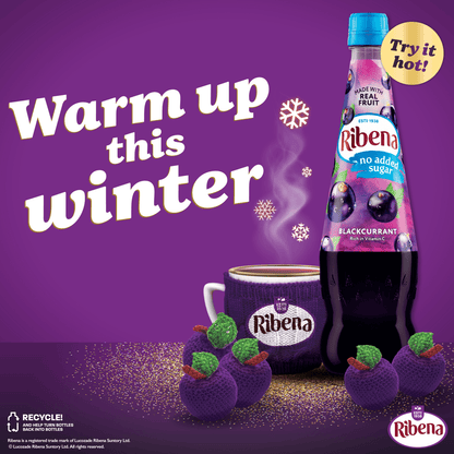 Ribena Blackcurrant Squash No Added Sugar 850ml - UK Food & Drink - 5054267003385