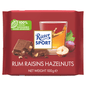 Ritter Sport Rum Raisins Hazelnuts 100g - UK Food & Drink - 4000417012005