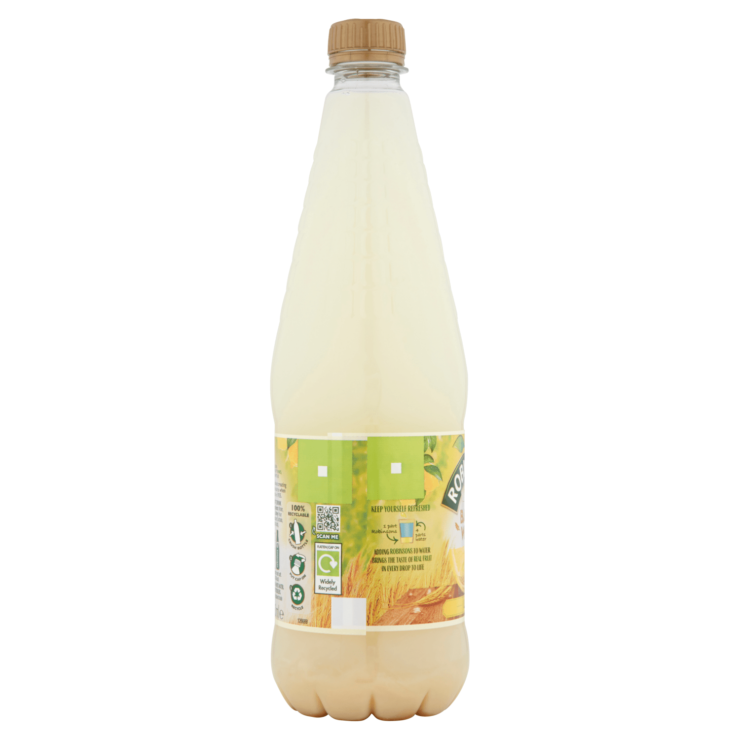 Robinsons Barley Water Lemon 850ml - UK Food & Drink - 5010102113282