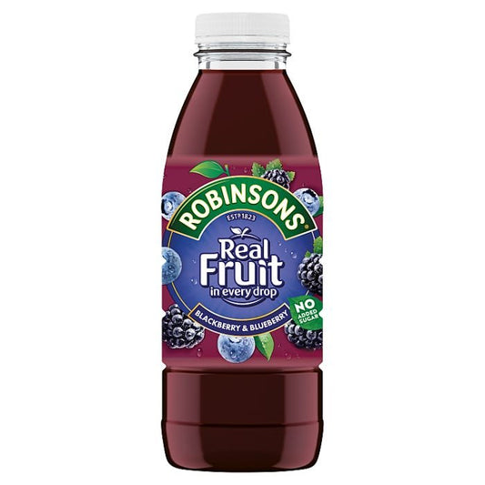 Robinsons Blackberry & Blueberry 500ml - UK Food & Drink - 5010102243811