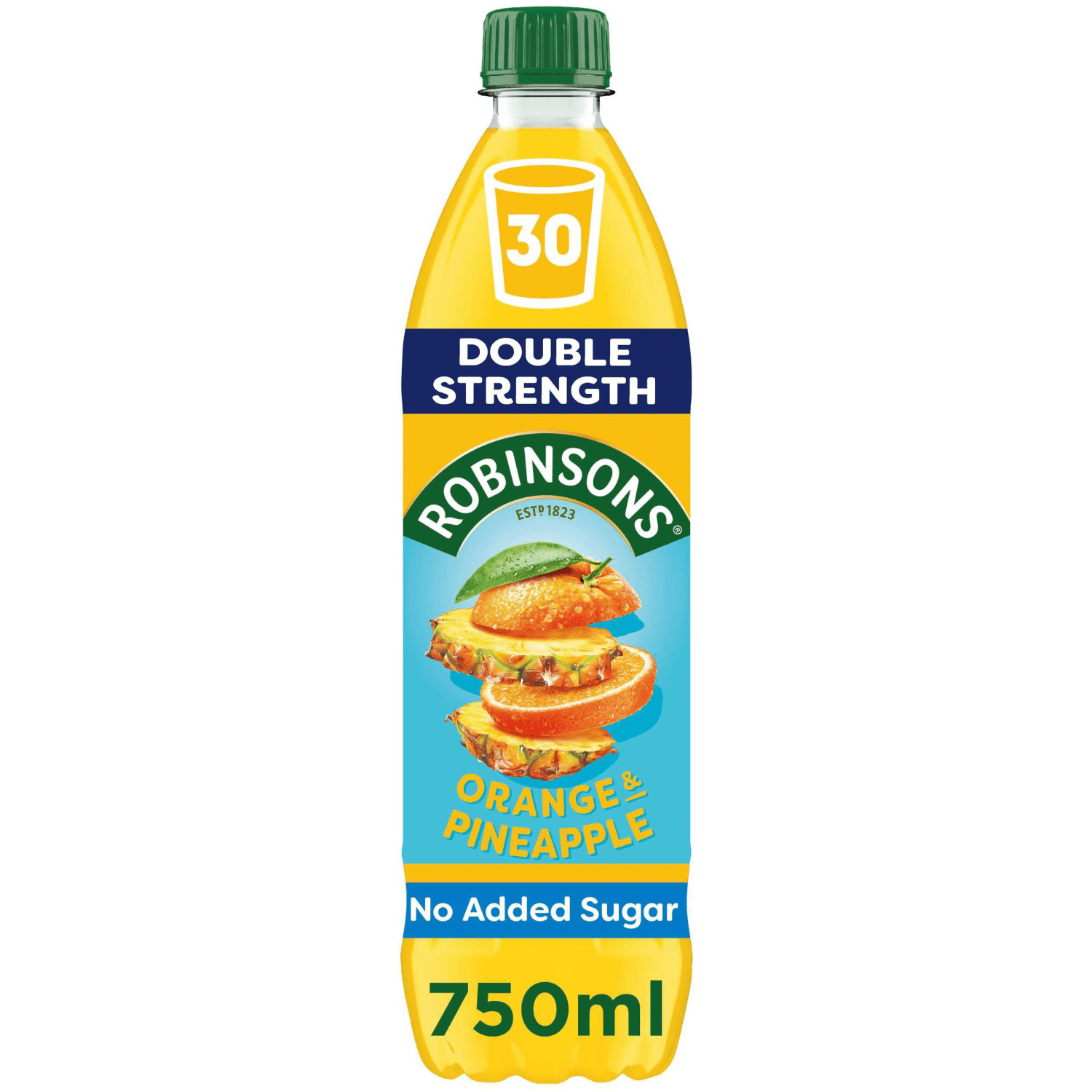 Robinsons Double Strength Orange & Pineapple 750ml - UK Food & Drink - 5010102245181