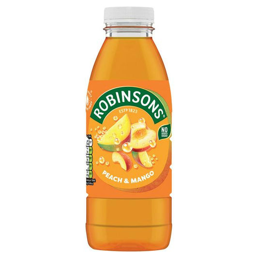 Robinsons Peach & Mango 500ml - UK Food & Drink - 5010102243736