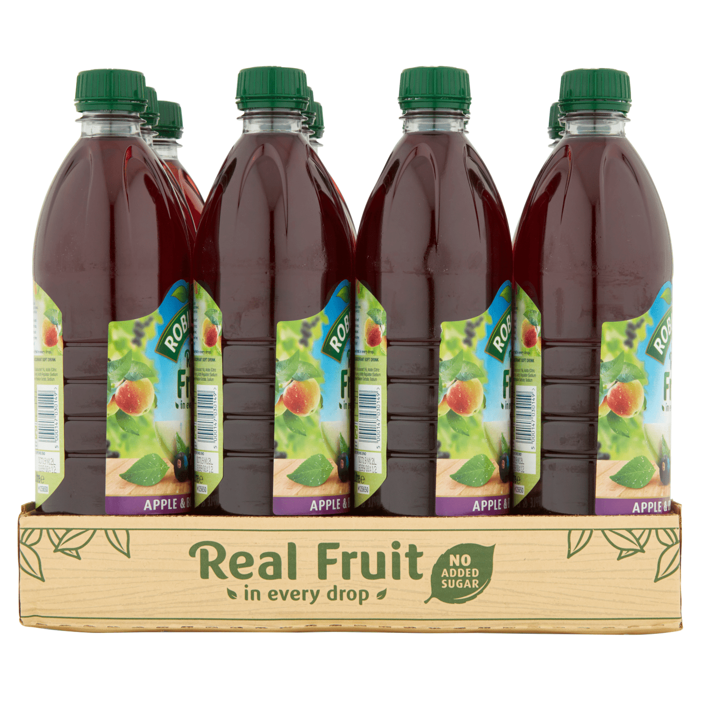 Robinsons Real Fruit Apple & Blackcurrant 1 Litre - UK Food & Drink - 5000147030149