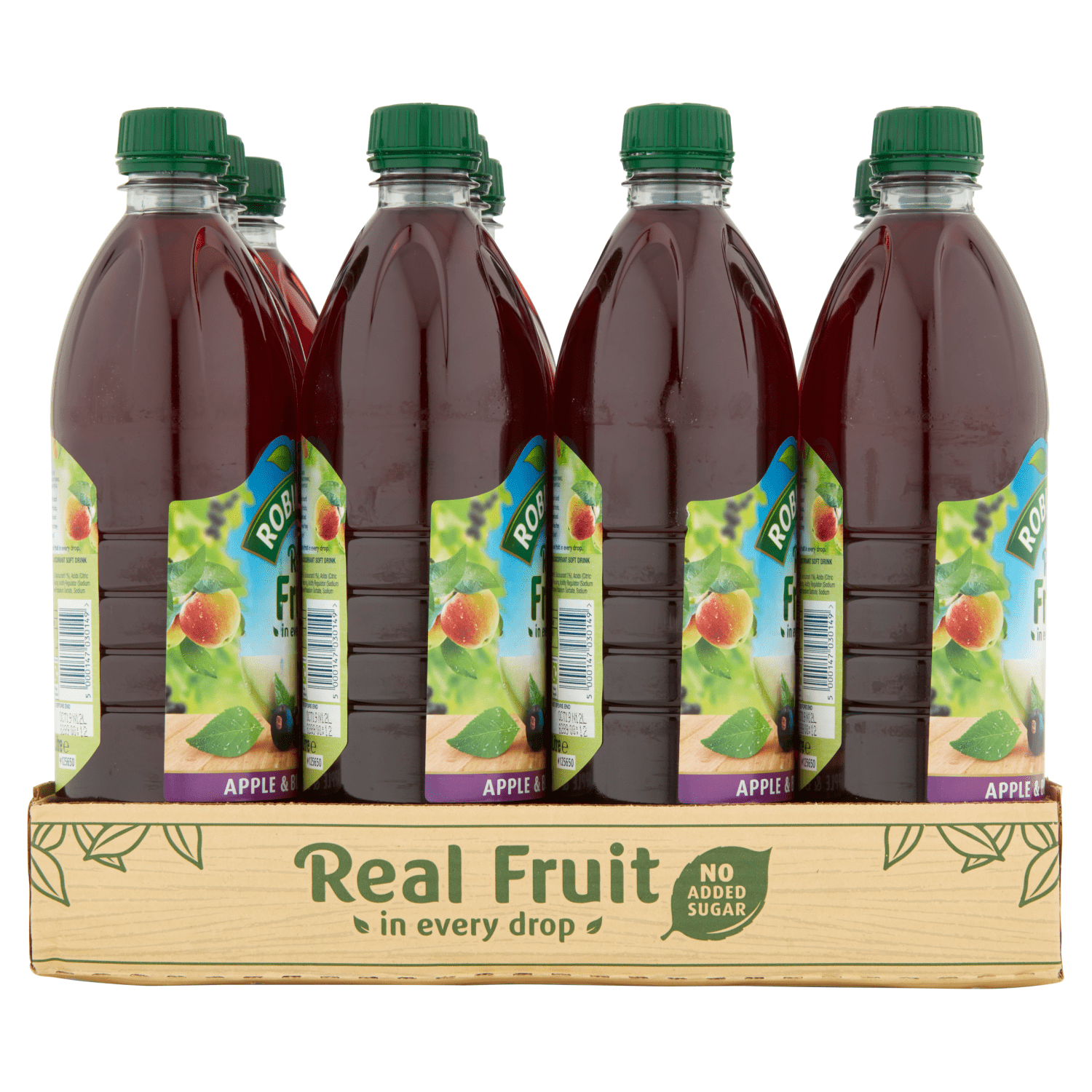 Robinsons Real Fruit Apple & Blackcurrant 1 Litre - UK Food & Drink - 5000147030149