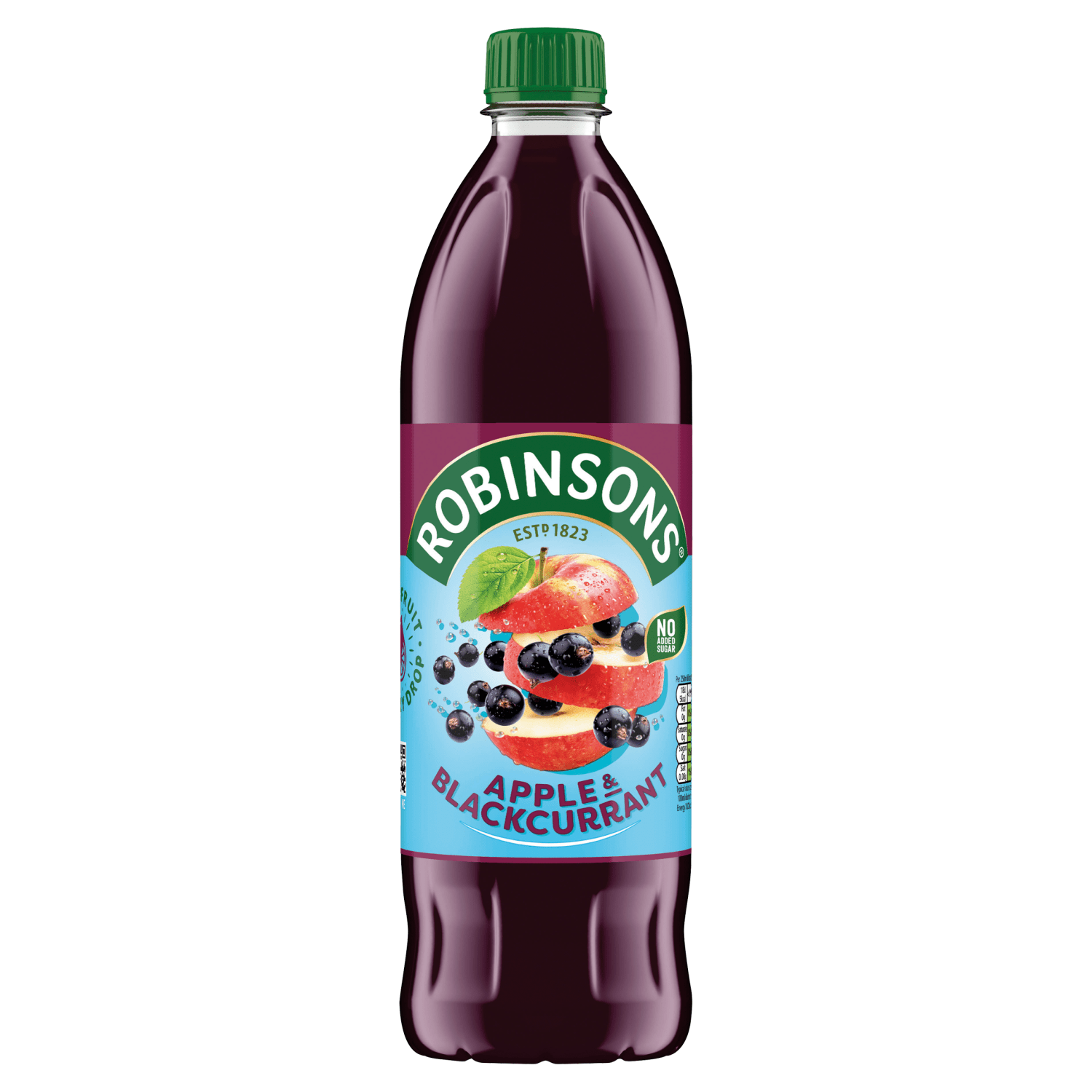 Robinsons Real Fruit Apple & Blackcurrant 1 Litre - UK Food & Drink - 5000147030149