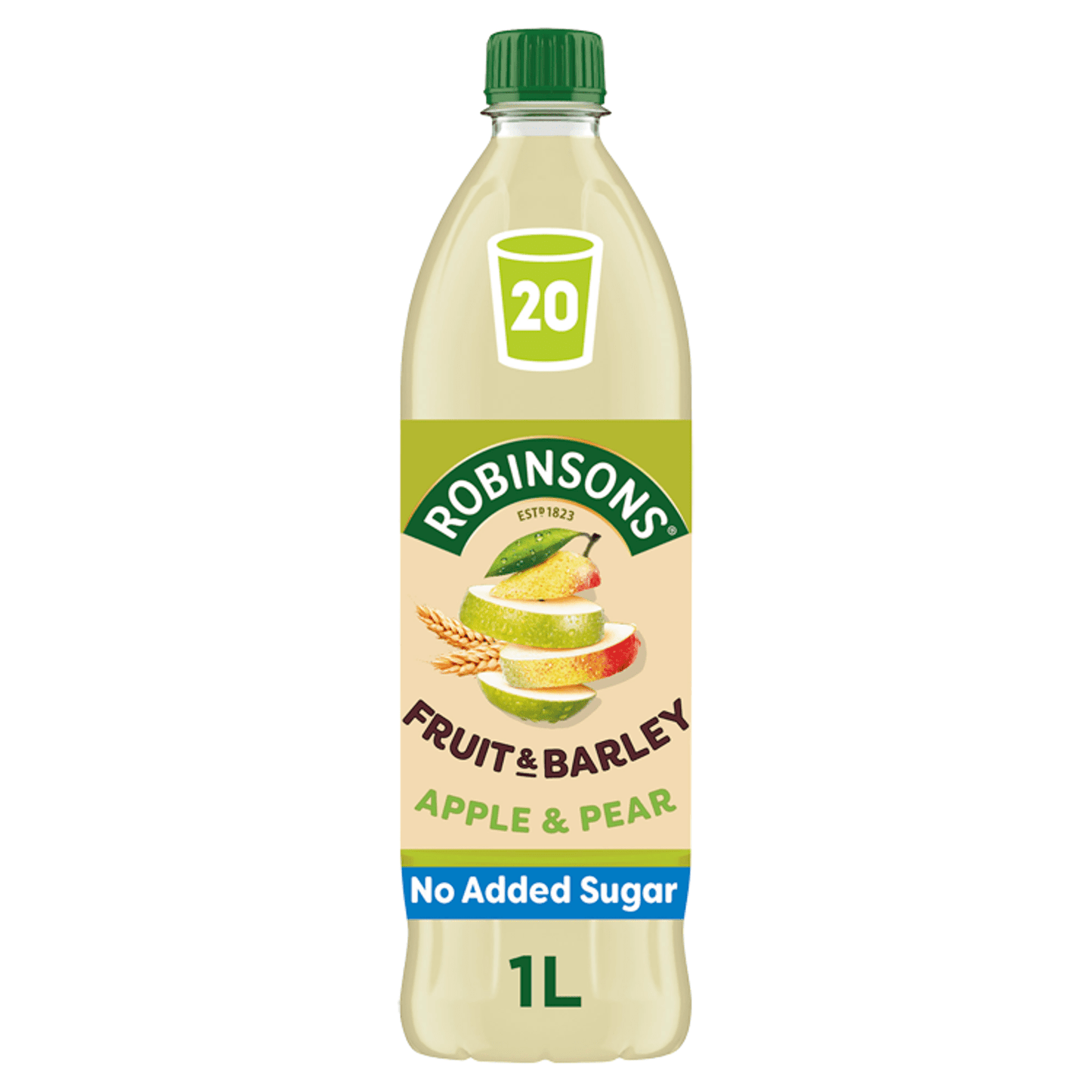 ROBINSONS Real Fruit & Barley in Every Drop Apple & Pear 1 Litre - UK Food & Drink - 5010102109643
