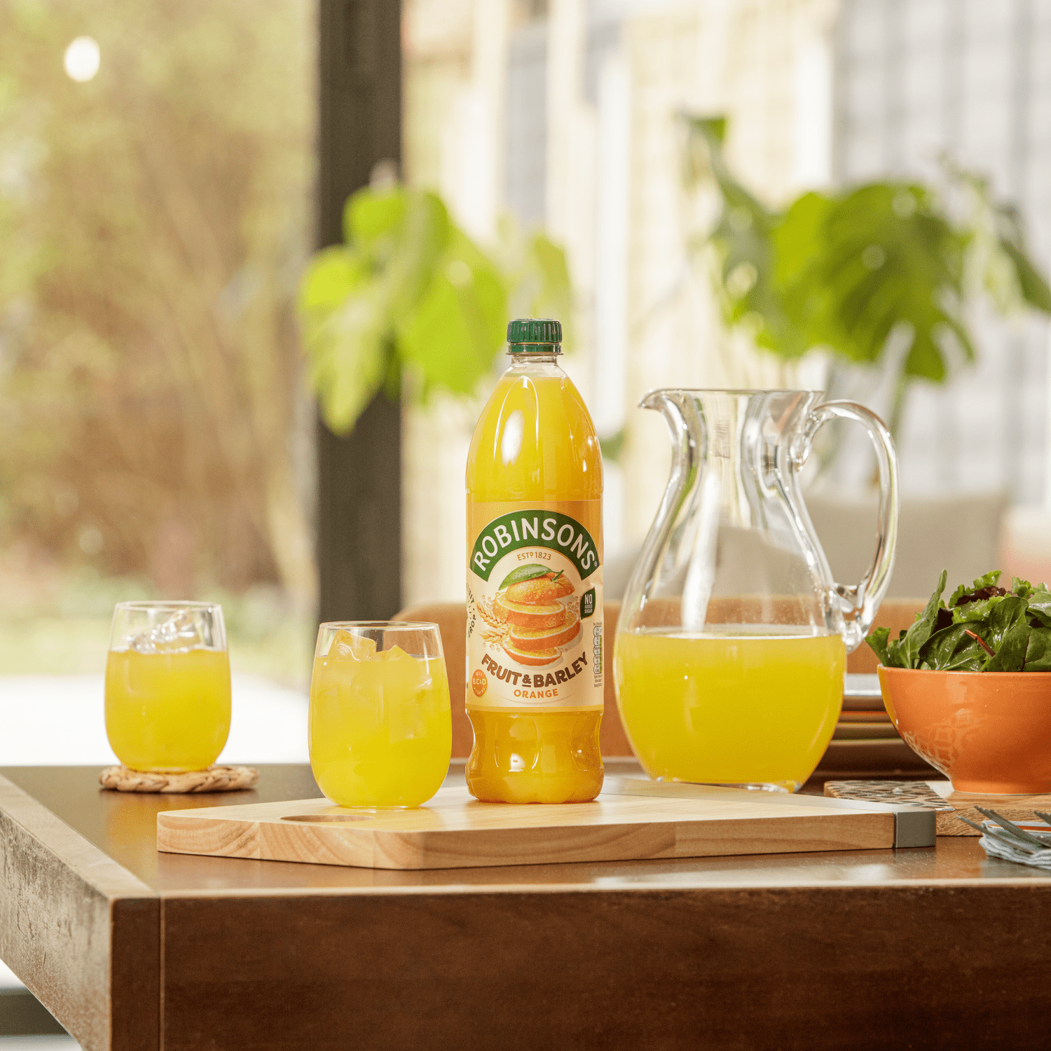 Robinsons Real Fruit & Barley Orange 1 Litre - UK Food & Drink - 5000147030583