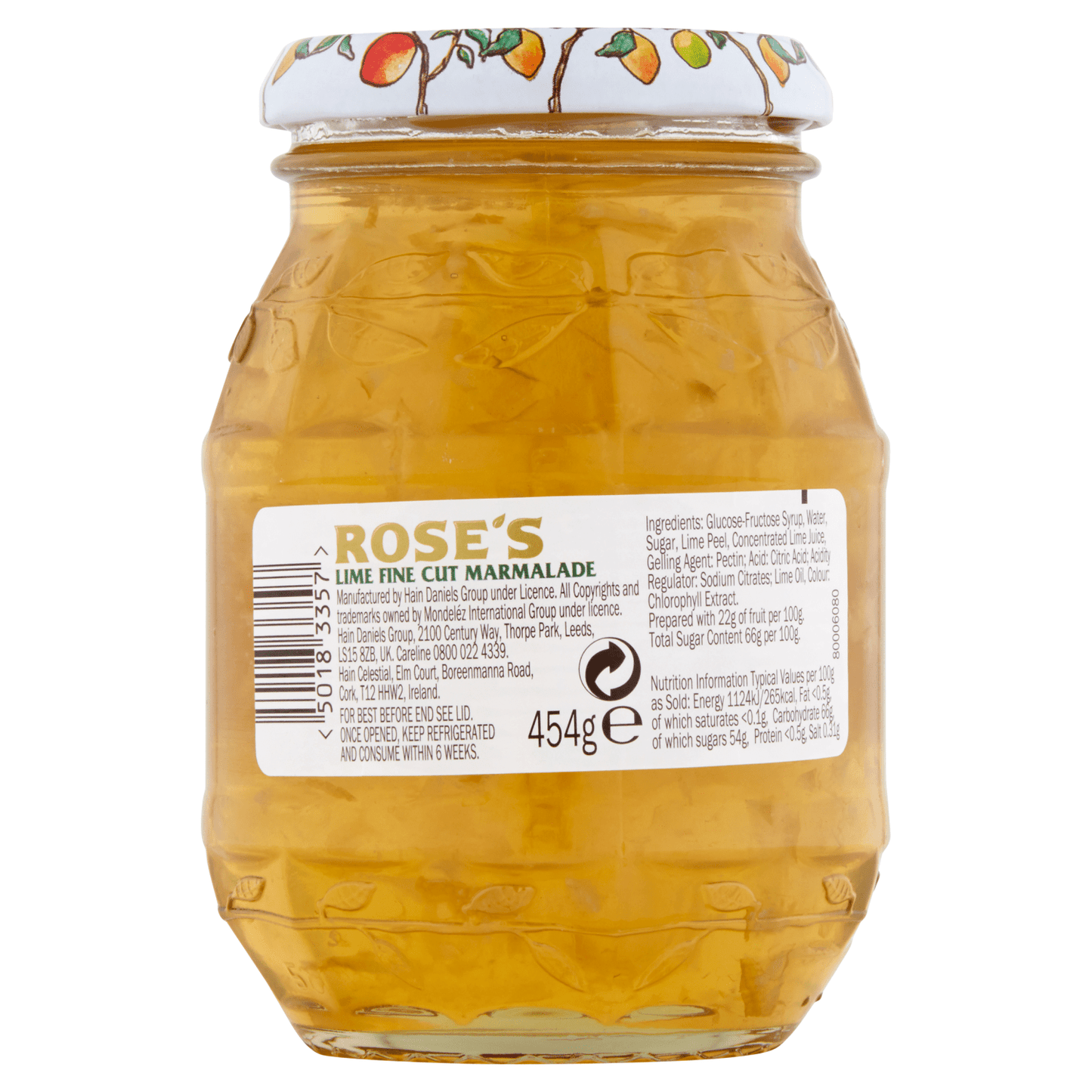 Rose's Lime Fine Cut Marmalade 454g - UK Food & Drink - 50183357