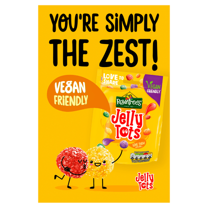 Rowntree's Jelly Tots Sweets Sharing Bag 150g - UK Food & Drink - 7613035419056