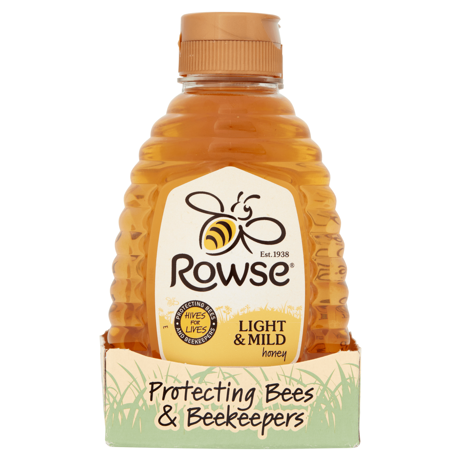Rowse Light & Mild Honey 340g - UK Food & Drink - 5011273044719