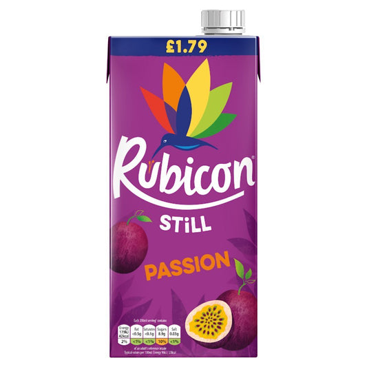 Rubicon Still Passion Fruit Pm 1.79 1Ltr - UK Food & Drink - 5000382121114