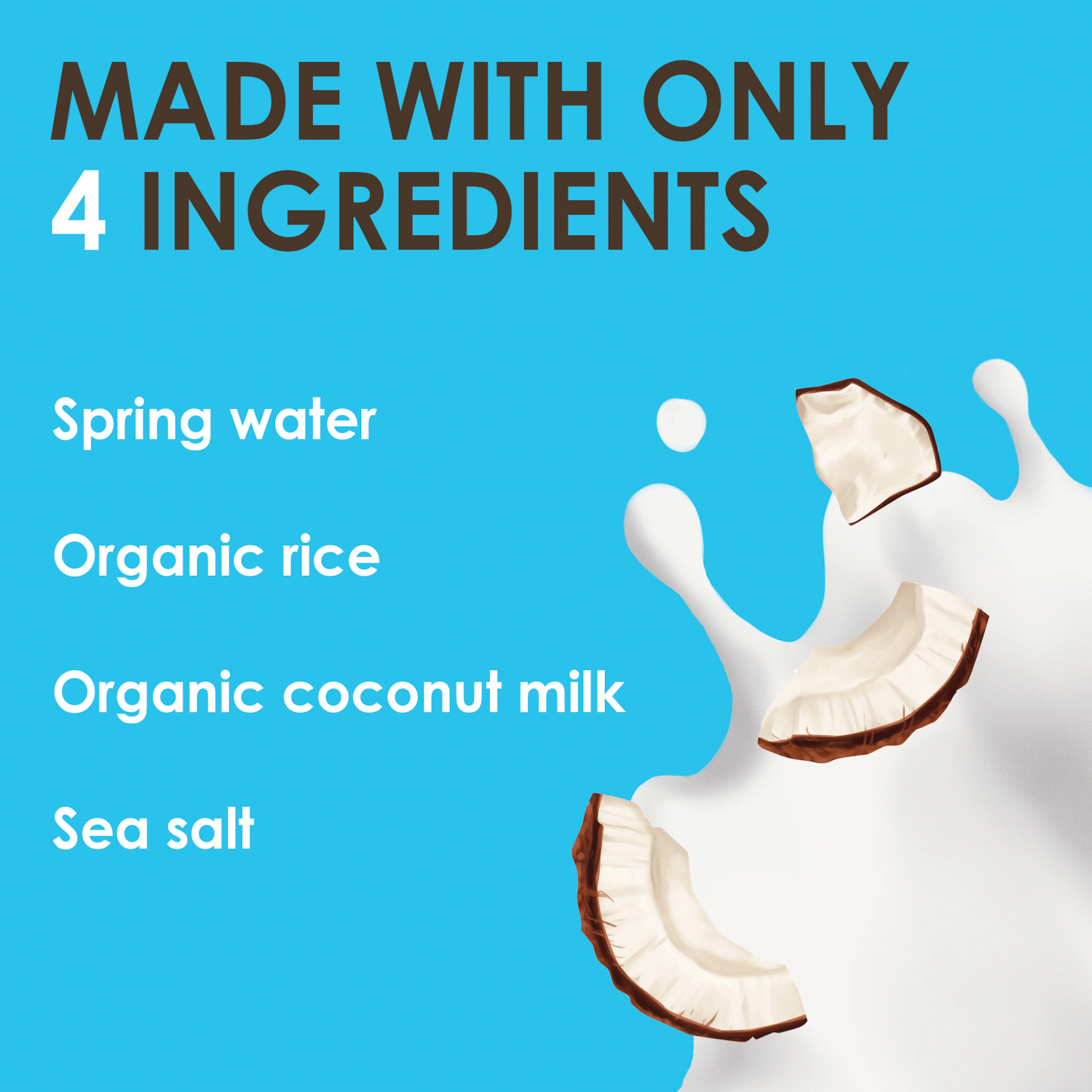 Rude Health Coconut Organic 1L - UK Food & Drink - 5060120282347