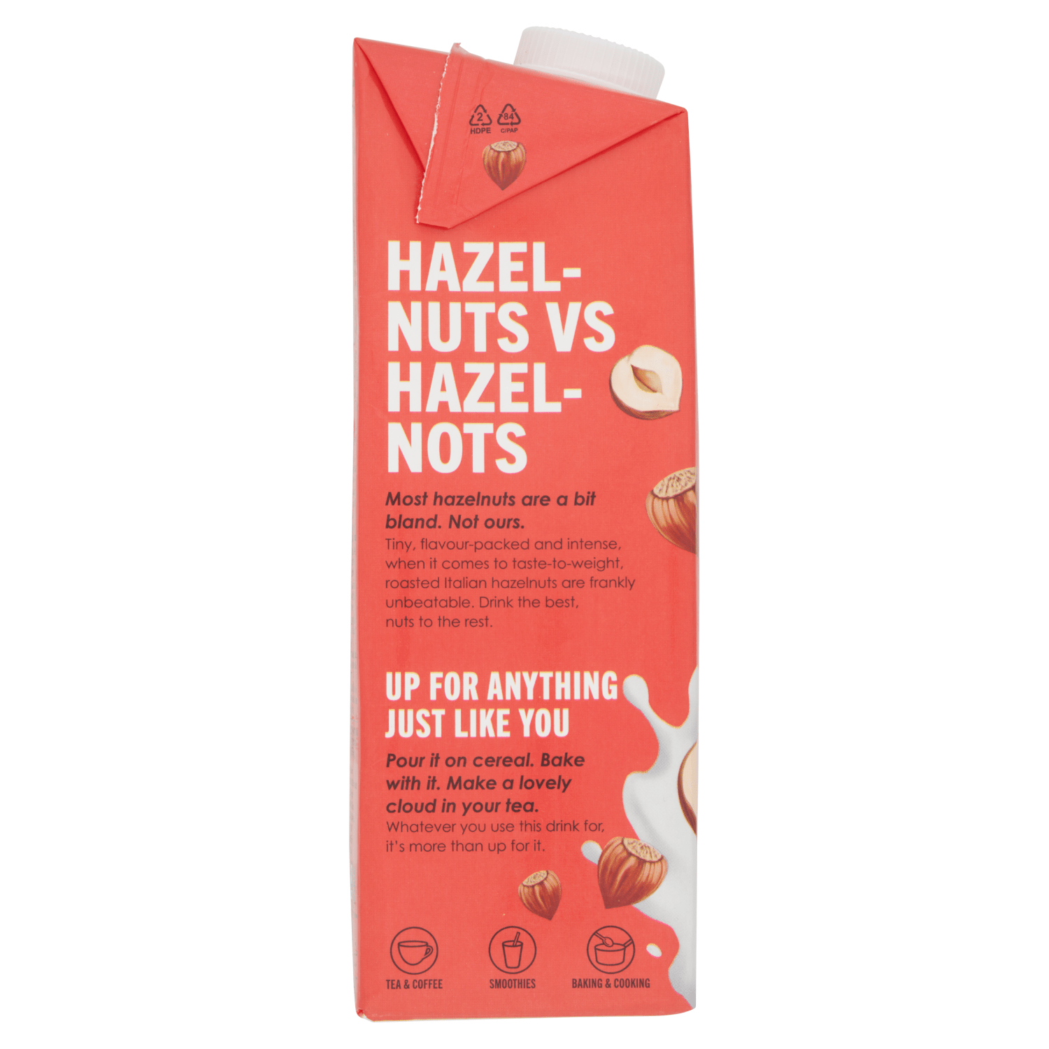 Rude Health Organic Hazelnut 1L - UK Food & Drink - 5060120281616