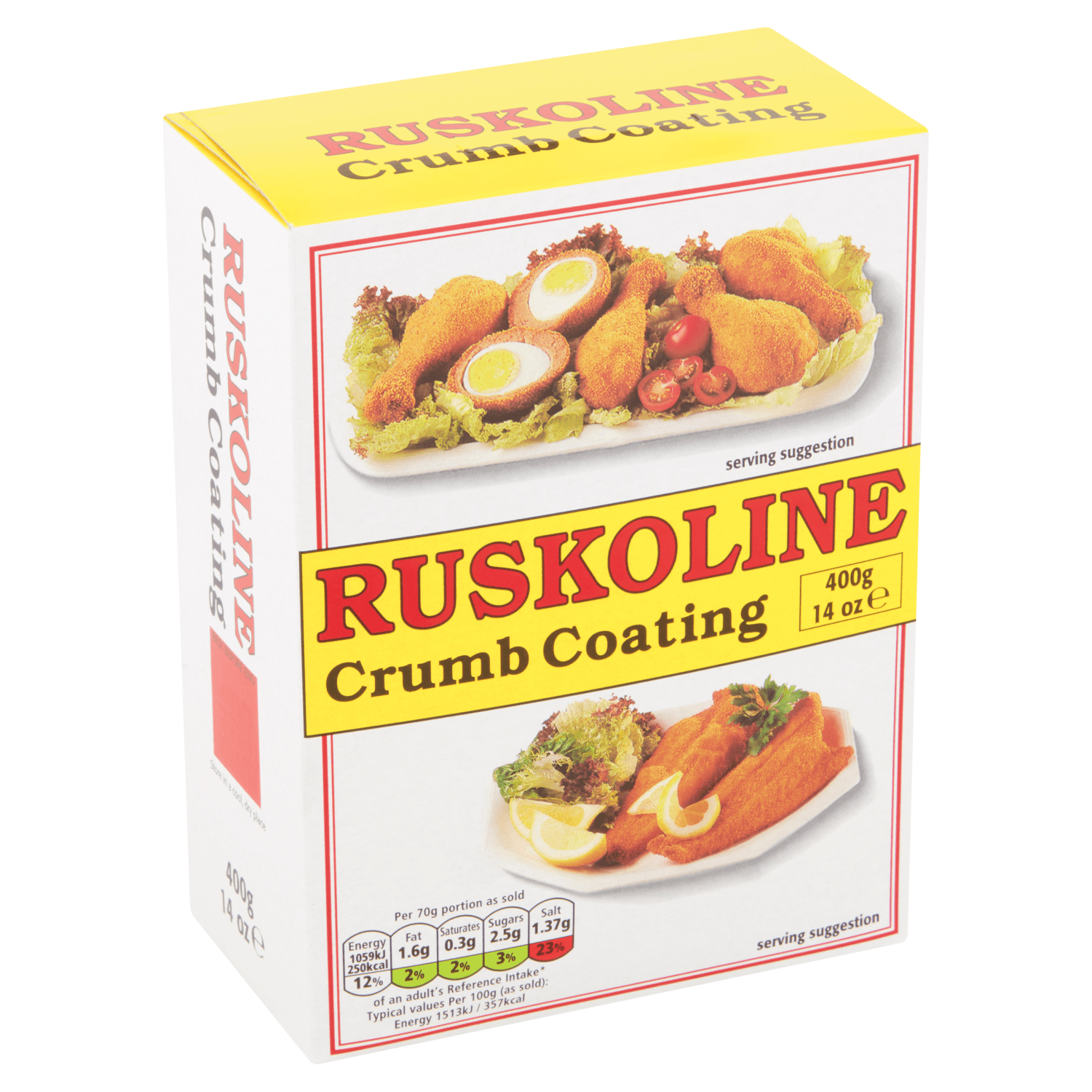 Ruskoline Crumb Coating 400g - UK Food & Drink - 5010024900137