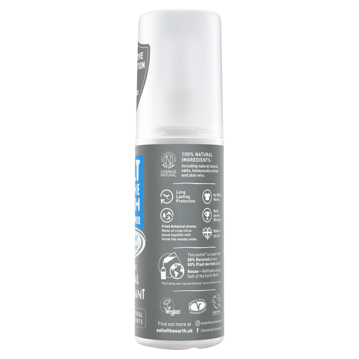 Salt Of the Earth Vetiver & Citrus Deodorant Spray - UK Food & Drink - 5025452000564