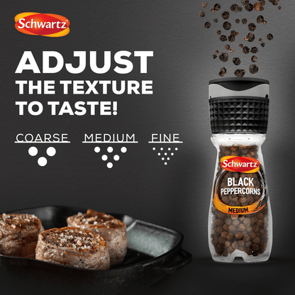 Schwartz Black Peppercorns 35g - UK Food & Drink - 5000225038869