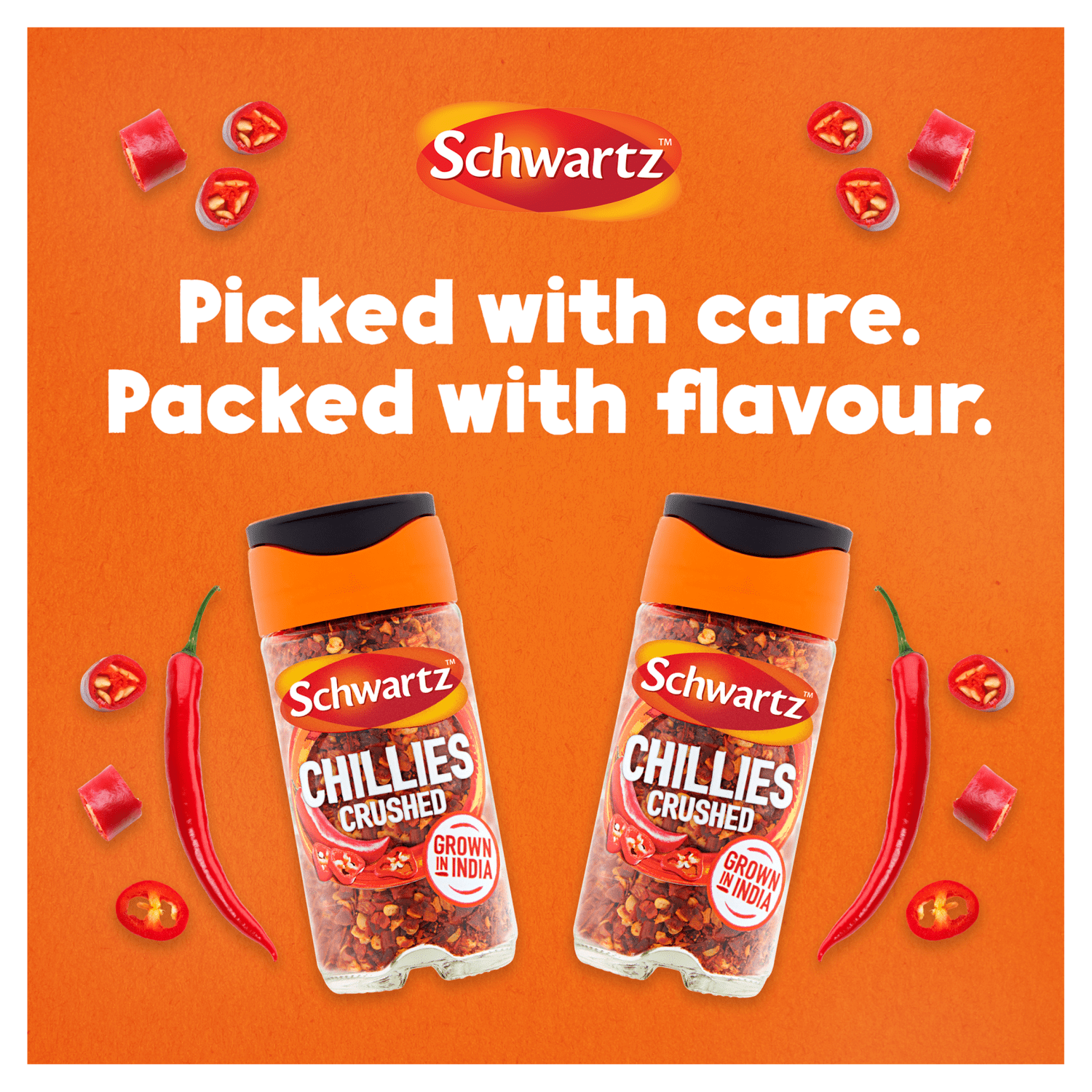 Schwartz Crushed Chilli Flakes 29g - UK Food & Drink - 50019984